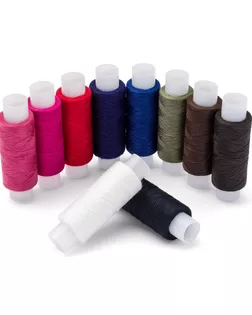 Набор швейных ниток 50/2, 200м, ассорти №102, 10шт/упак, Astra&Craft арт. АРС-60680-1-АРС0001297286