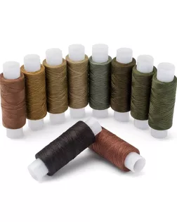 Набор швейных ниток 50/2, 200м, ассорти №103, 10шт/упак, Astra&Craft арт. АРС-60681-1-АРС0001297287