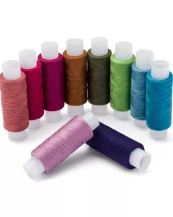 Набор швейных ниток 50/2, 200м, ассорти №112, 10шт/упак, Astra&Craft арт. АРС-60690-1-АРС0001297386