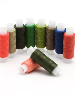 Набор швейных ниток 50/2, 200м, ассорти №113, 10шт/упак, Astra&Craft арт. АРС-60691-1-АРС0001297387