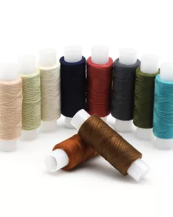 Набор швейных ниток 50/2, 200м, ассорти №114, 10шт/упак, Astra&Craft арт. АРС-60692-1-АРС0001297388