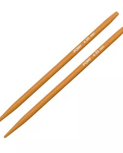 54525 Спицы съемные COLOUR 4 мм*10,5 см, алюминий, 2 шт PONY арт. АРС-61895-1-АРС0001297873