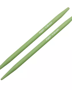 54527 Спицы съемные COLOUR 5 мм*10,5 см, алюминий, 2 шт PONY арт. АРС-61897-1-АРС0001297875
