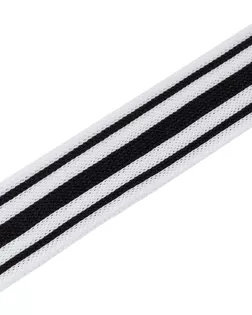 3AR3044 Лента лампасная в полоску (100% полиэстер) ш.4см 70м, цв. черный/белый арт. АРС-62067-1-АРС0001298423 3AR3044 Лента лампасная в полоску (100% полиэстер) ш.4см 70м, цв. черный/белый арт. АРС-62067-1-АРС0001298423