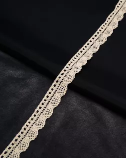 3AR3376 Кружево х/б 20мм*13,72м (неотбеленный) арт. АРС-61825-1-АРС0001298617