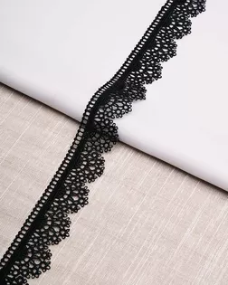 3AR3499 Кружево гипюр 3см*13,72м (черный) арт. АРС-61832-1-АРС0001298624 3AR3499 Кружево гипюр 3см*13,72м (черный) арт. АРС-61832-1-АРС0001298624