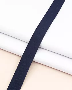 6135-0293 Тесьма окантовочная 4,5 г/м (100% полиэстер) ш.2,2см 100м (25 индиго синий) арт. АРС-63292-1-АРС0001299906