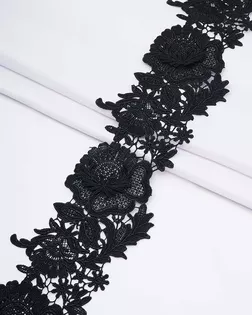 6248 Кружево вязаное 9,5см*9,14м (черный) арт. АРС-63891-1-АРС0001302430 6248 Кружево вязаное 9,5см*9,14м (черный) арт. АРС-63891-1-АРС0001302430
