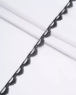 XF204 Тесьма гипюр 1,6см*27,43м (черный) арт. АРС-63900-1-АРС0001302600