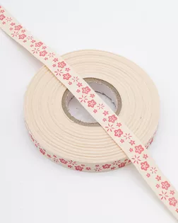 Лента х/б декоративная 1,5см*25м (малиновый) арт. АРС-62887-1-АРС0001302618