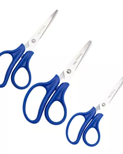 Набор канцелярских ножниц, 13,5см/15см/16,5см, Hobby&Pro арт. АРС-62181-1-АРС0001303298 Набор канцелярских ножниц, 13,5см/15см/16,5см, Hobby&Pro арт. АРС-62181-1-АРС0001303298