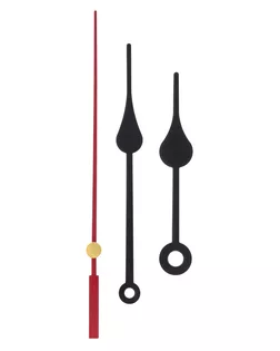 Стрелки для часововых механизмов, 68/90/90мм арт. АРС-63767-1-АРС0001303449 Стрелки для часововых механизмов, 68/90/90мм арт. АРС-63767-1-АРС0001303449