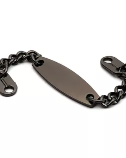 МТ 1861 Вешалка-цепочка , металл (Pewter олово (черный никель)) арт. АРС-62486-1-АРС0001303739