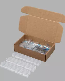 Набор бисера Preciosa 01, 21 цвет по 5 гр с контейнером, № 10/0, диаметр 2,3 мм, 105 гр арт. АРС-63210-1-АРС0001304609 Набор бисера Preciosa 01, 21 цвет по 5 гр с контейнером, № 10/0, диаметр 2,3 мм, 105 гр арт. АРС-63210-1-АРС0001304609