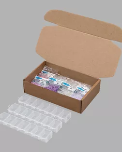 Набор бисера Preciosa 05, 21 цвет по 5 гр с контейнером, № 10/0, диаметр 2,3 мм, 105 гр арт. АРС-63214-1-АРС0001304613 Набор бисера Preciosa 05, 21 цвет по 5 гр с контейнером, № 10/0, диаметр 2,3 мм, 105 гр арт. АРС-63214-1-АРС0001304613