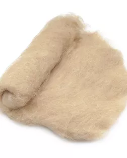 Шерсть для валяния 'Ангорка для творчества' (мохер 45%, шерсть 37%, акрил 18%), 100гр. Камтекс (005 бежевый) арт. АРС-62862-1-АРС0001304703