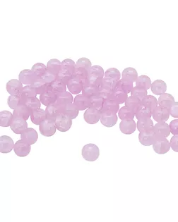 1301131 Бусины стеклянные 'Нефритовое кракле' 6мм, упак/59шт., Astra&Craft (6 лиловый) арт. АРС-63267-1-АРС0001306477
