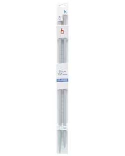 33666 Спицы вязальные прямые 7,50мм*35см, пластик, 2шт PONY арт. АРС-64023-1-АРС0001306614