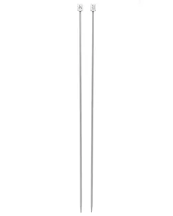 34608 Спицы вязальные прямые 3,75мм*40см, алюминий, 2шт PONY арт. АРС-63937-1-АРС0001306616