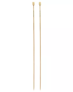 66804 Спицы вязальные прямые BAMBOO 2,75мм*33см, бамбук, 2шт PONY арт. АРС-63952-1-АРС0001306650