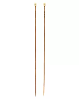 66806 Спицы вязальные прямые BAMBOO 3,25мм*33см, бамбук, 2шт PONY арт. АРС-63953-1-АРС0001306651