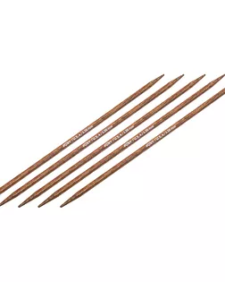 42527 Спицы вязальные носочные Perfect, 3,50мм*15см, 5шт, дерево, PONY арт. АРС-64058-1-АРС0001306760
