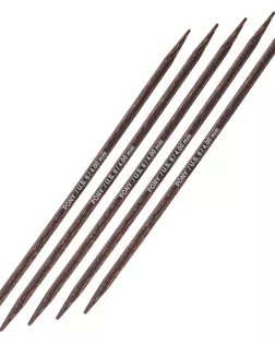 42529 Спицы вязальные носочные Perfect, 4,00мм*15см, 5шт, дерево, PONY арт. АРС-64124-1-АРС0001306762