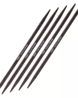 42531 Спицы вязальные носочные Perfect, 5,00мм*15см, 5шт, дерево, PONY арт. АРС-64125-1-АРС0001306764