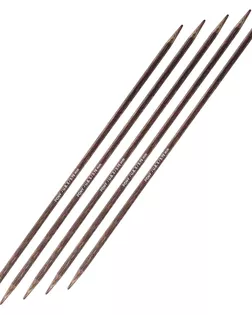 42508 Спицы вязальные носочные Perfect, 3,75мм*20см, 5шт, дерево, PONY арт. АРС-64130-1-АРС0001306772