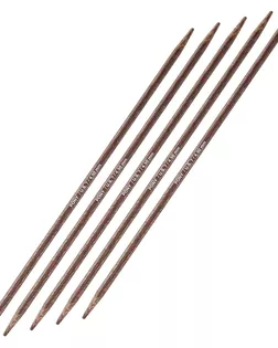 42510 Спицы вязальные носочные Perfect, 4,50мм*20см, 5шт, дерево, PONY арт. АРС-64131-1-АРС0001306774