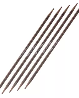 42511 Спицы вязальные носочные Perfect, 5,00мм*20см, 5шт, дерево, PONY арт. АРС-64132-1-АРС0001306775