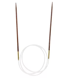 50906 Спицы вязальные круговые Rosewood 3,25мм*80см, розовое дерево PONY арт. АРС-63992-1-АРС0001306978
