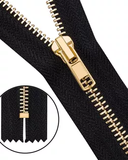 6534-0234 Молния джинсовая неразъемная Т5 18см, золото (580 черный) арт. АРС-64465-1-АРС0001307786 6534-0234 Молния джинсовая неразъемная Т5 18см, золото (580 черный) арт. АРС-64465-1-АРС0001307786