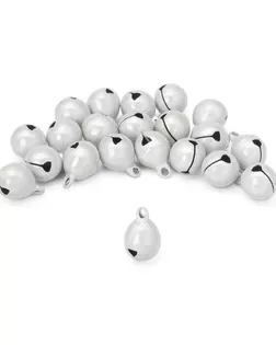 Бубенчики для творчества и рукоделия 'Жемчужные', диаметр 10 мм, 20шт/упак, Astra&Craft (QYB-005 белый) арт. АРС-64194-1-АРС0001307907