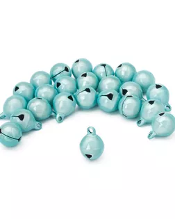 Бубенчики для творчества и рукоделия 'Жемчужные', диаметр 10 мм, 20шт/упак, Astra&Craft (QYB-008 голубой) арт. АРС-64197-1-АРС0001307910