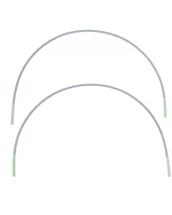 Косточки (каркасы) для бюстгальтера, 244 мм, металл, белый, 4шт/упак арт. АРС-63774-1-АРС0001307934 Косточки (каркасы) для бюстгальтера, 244 мм, металл, белый, 4шт/упак арт. АРС-63774-1-АРС0001307934