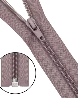 Молния витая т5 1 замок 60см (327 кофейный) арт. АРС-64763-1-АРС0001308082