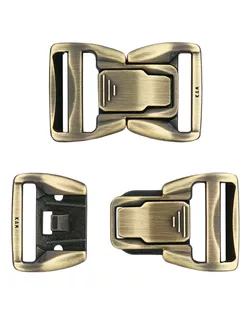 MB 2313 Пряжка-фастекс 25мм (OB бронза) арт. АРС-63604-1-АРС0001308830