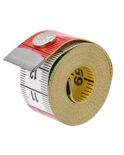 4AL-125 Сантиметр Color Plus с кнопкой, 150 см/60 дюймов, Hobby&Pro арт. АРС-65667-1-АРС0001309908