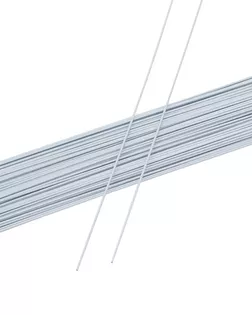 Проволока флористическая, РР-покрытие, 0,7 мм*40 см, 100 шт. (+/-5 шт.), Astra&Craft (белый) арт. АРС-64827-1-АРС0001310173