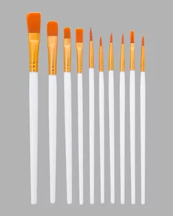 2AL093 Кисти художественные для рисования, 10 шт/упак арт. АРС-65393-1-АРС0001310500