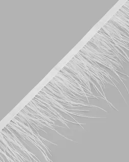 2AL105 Перья страуса на ленте, ширина 7-10см, длина 1м (100 белый) арт. АРС-65363-1-АРС0001310507 2AL105 Перья страуса на ленте, ширина 7-10см, длина 1м (100 белый) арт. АРС-65363-1-АРС0001310507