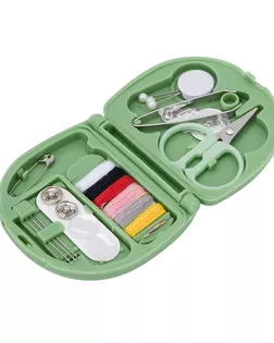 LM-078 Набор для шитья швейный, дорожный 15,5*1,5*1см (зеленый) арт. АРС-65479-1-АРС0001310906