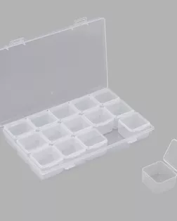 1AL161 Контейнер для хранения мелочей, 15 штук в боксе 17,4*10,6*2,6 см арт. АРС-65436-1-АРС0001311019 1AL161 Контейнер для хранения мелочей, 15 штук в боксе 17,4*10,6*2,6 см арт. АРС-65436-1-АРС0001311019