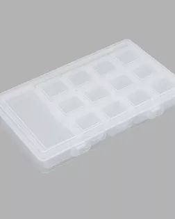 1AL173 Контейнер для хранения мелочей, 13 штук ассорти в боксе 19,4*11,3*3 см арт. АРС-65448-1-АРС0001311040