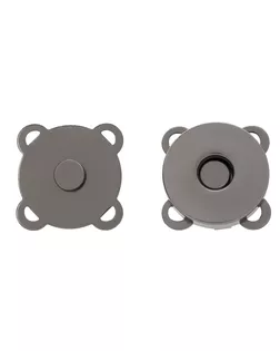 LH-051, LH-052 Кнопка магнитная пришивная 18мм (черный никель) арт. АРС-66039-1-АРС0001311144