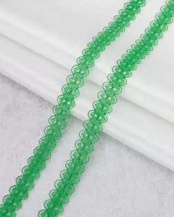 3Al008 Кружево капроновое ажурное 1,5см*13,72м (20 зелёный) арт. АРС-65533-1-АРС0001311601 3Al008 Кружево капроновое ажурное 1,5см*13,72м (20 зелёный) арт. АРС-65533-1-АРС0001311601