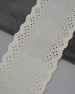 3Al016 Кружево х/б (100% хлопок) 11,5см*2,74м (бежевый) арт. АРС-65544-1-АРС0001311612