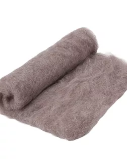 Шерсть для валяния 'Ангорка для творчества' (мохер 45%, шерсть 37%, акрил 18%), 100гр. Камтекс (113 какао) арт. АРС-64138-1-АРС0001311859