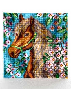 Т24_5204 Набор для вышивания бисером 'Аврора' 14*14 см, Кроше арт. АРС-63921-1-АРС0001311991